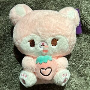 Authentic HastarSeed Pink Bear Plush Licensed Plush
8-Inch Tall Plush